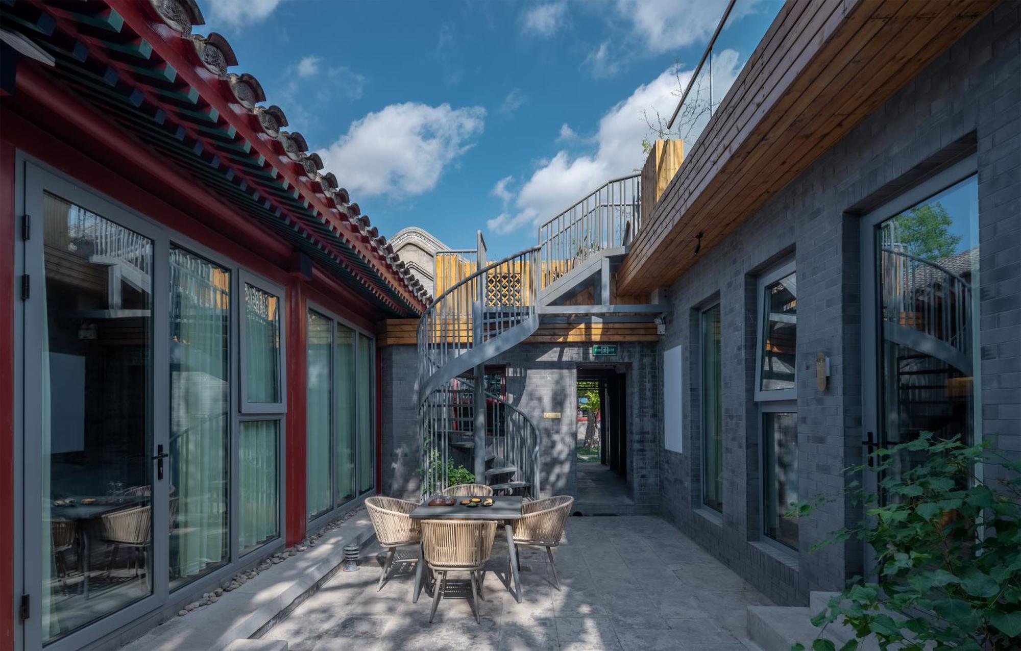 Beijing Heyuan Courtyard Hotel Exteriör bild
